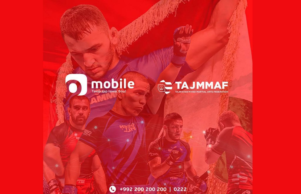 Компания O Mobile стала официальным партнёром связи чемпионата Азии по ММА в Душанбе
